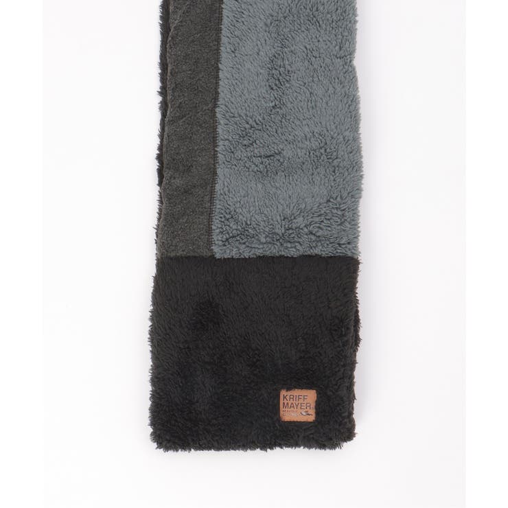 【WEB限定】KRIFF MAYER 切替マフラー | ikka  | 詳細画像14 