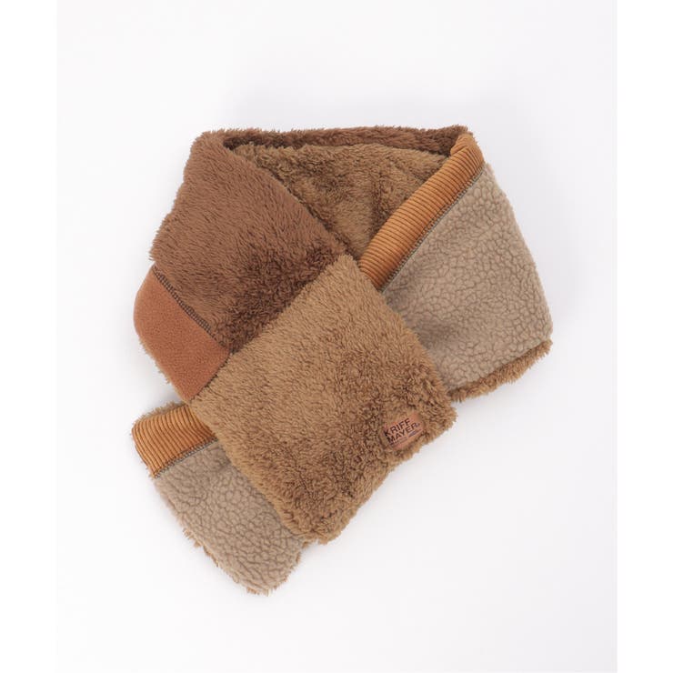 【WEB限定】KRIFF MAYER 切替マフラー | ikka  | 詳細画像6 