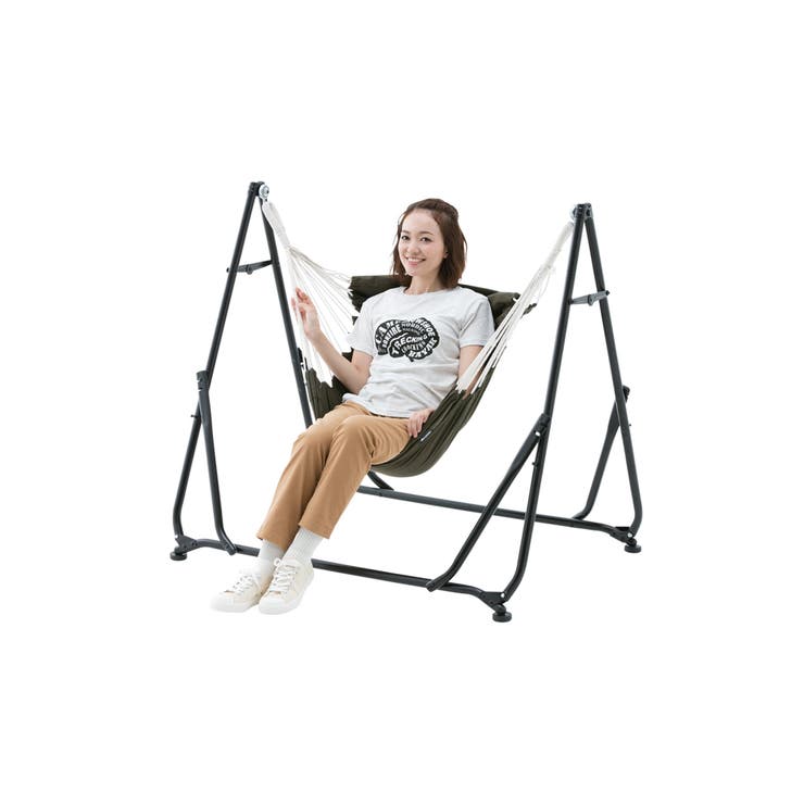 LOGOS 3WAY スタンドハンモック レビュー】LOGOS「3WAY スタンドハンモック」はキャンプ・家でも