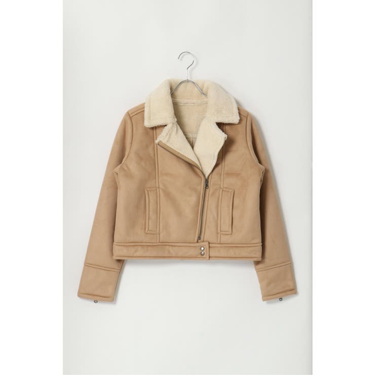 フェイクムートンライダースジャケット 品番 Ikaw Ikka イッカ のレディースファッション通販 Shoplist ショップリスト