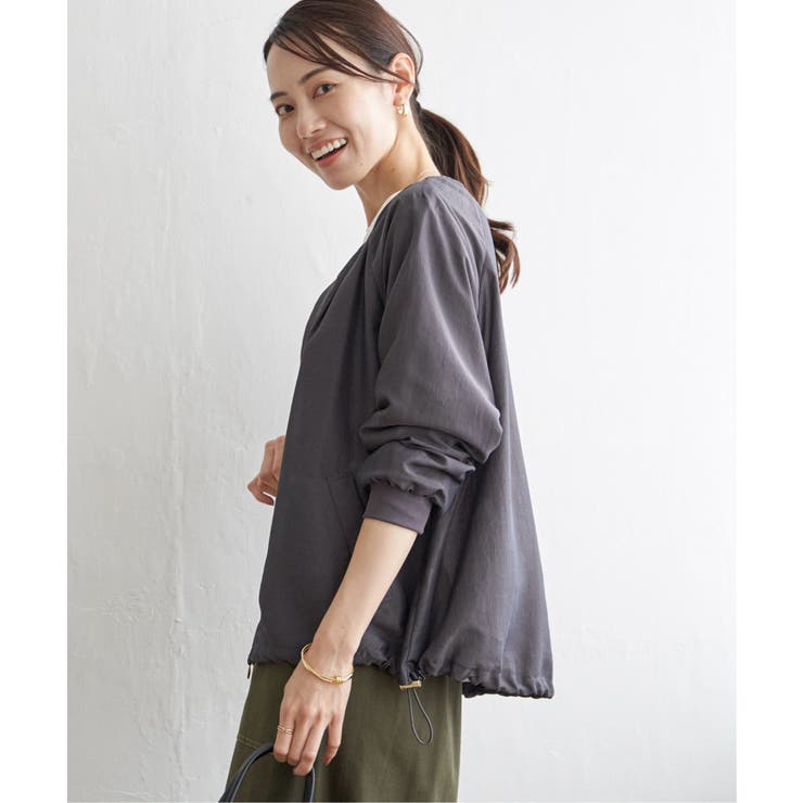 【雑誌InRed web10月号掲載】ライトブルゾン | ikka  | 詳細画像20 