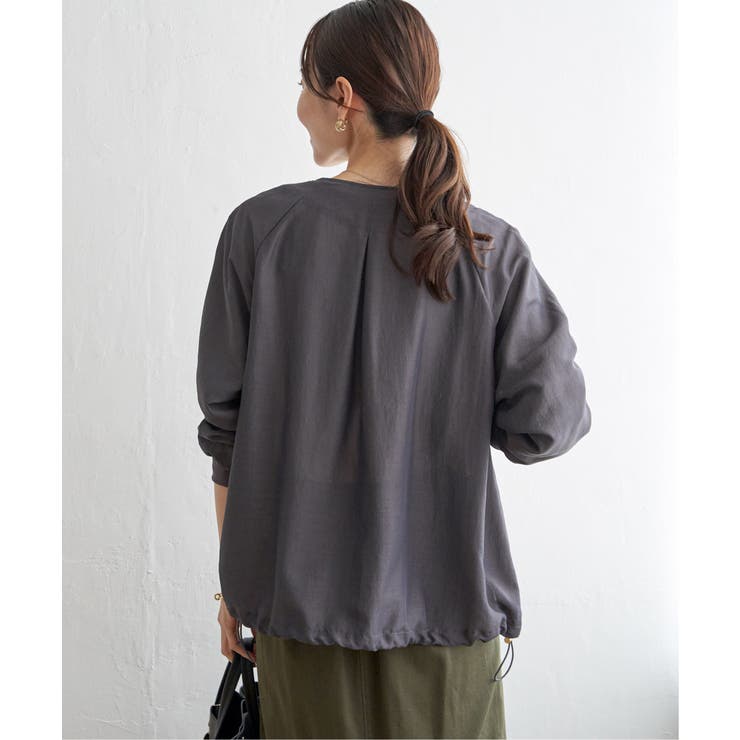 【雑誌InRed web10月号掲載】ライトブルゾン | ikka  | 詳細画像27 