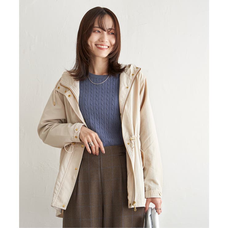 【雑誌InRed11月号掲載】撥水マウンテンパーカー【親子コーデ】 | ikka  | 詳細画像7 