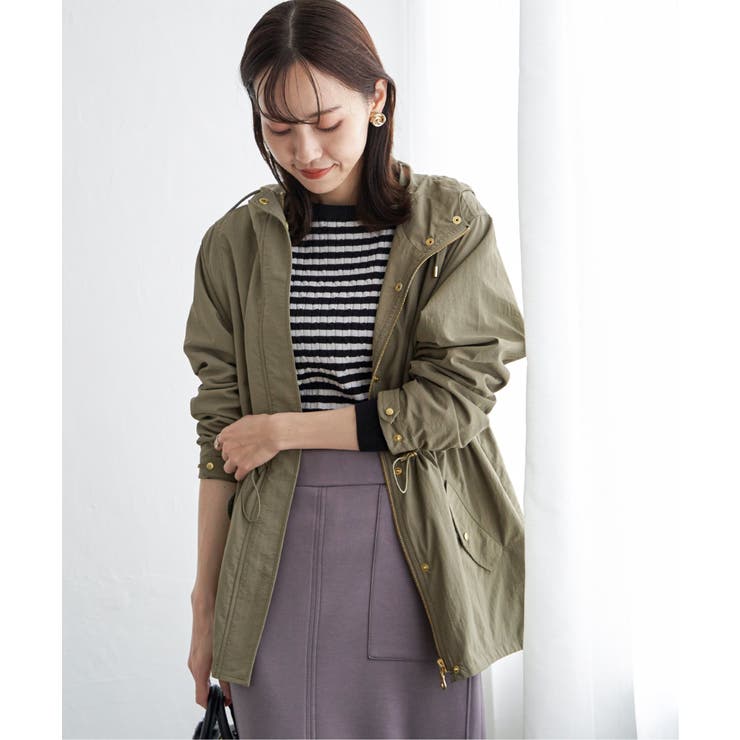 オリーブ | 【雑誌InRed11月号掲載】撥水マウンテンパーカー【親子コーデ】 | ikka 