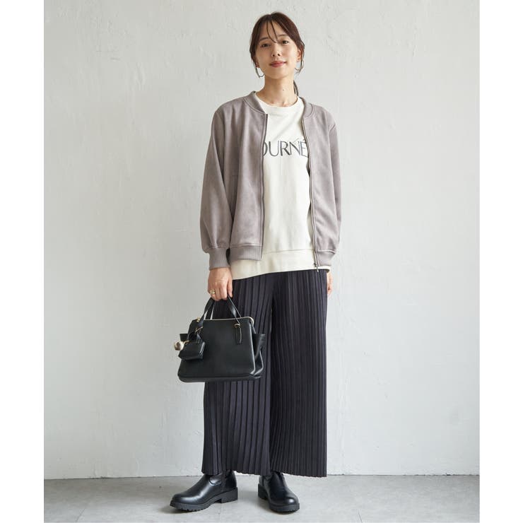 【雑誌InRed11月号掲載】フェイクスエードブルゾン | ikka  | 詳細画像15 