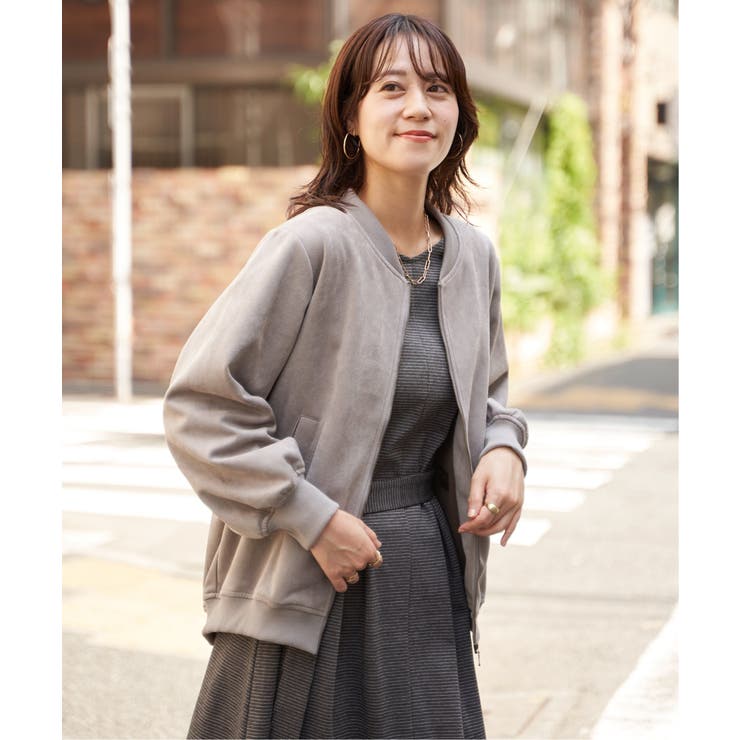 【雑誌InRed11月号掲載】フェイクスエードブルゾン | ikka  | 詳細画像16 