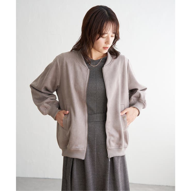 【雑誌InRed11月号掲載】フェイクスエードブルゾン | ikka  | 詳細画像17 