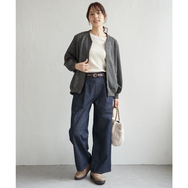 【雑誌InRed11月号掲載】フェイクスエードブルゾン | ikka  | 詳細画像21 