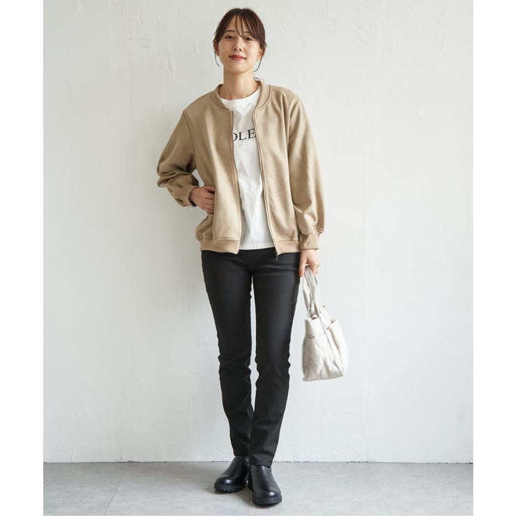 【雑誌InRed11月号掲載】フェイクスエードブルゾン | ikka  | 詳細画像25 