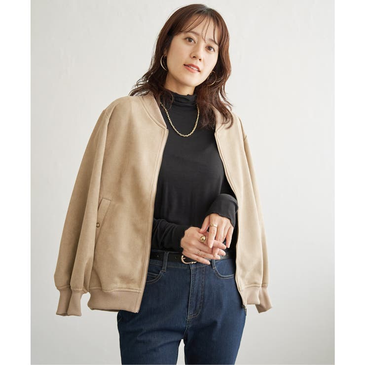 【雑誌InRed11月号掲載】フェイクスエードブルゾン | ikka  | 詳細画像27 