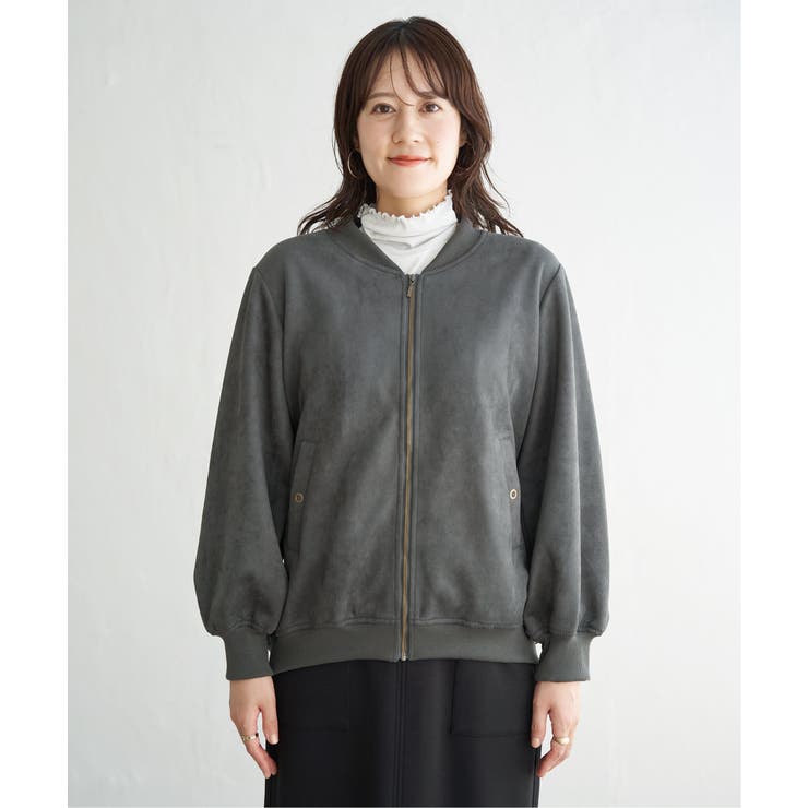 【雑誌InRed11月号掲載】フェイクスエードブルゾン | ikka  | 詳細画像31 