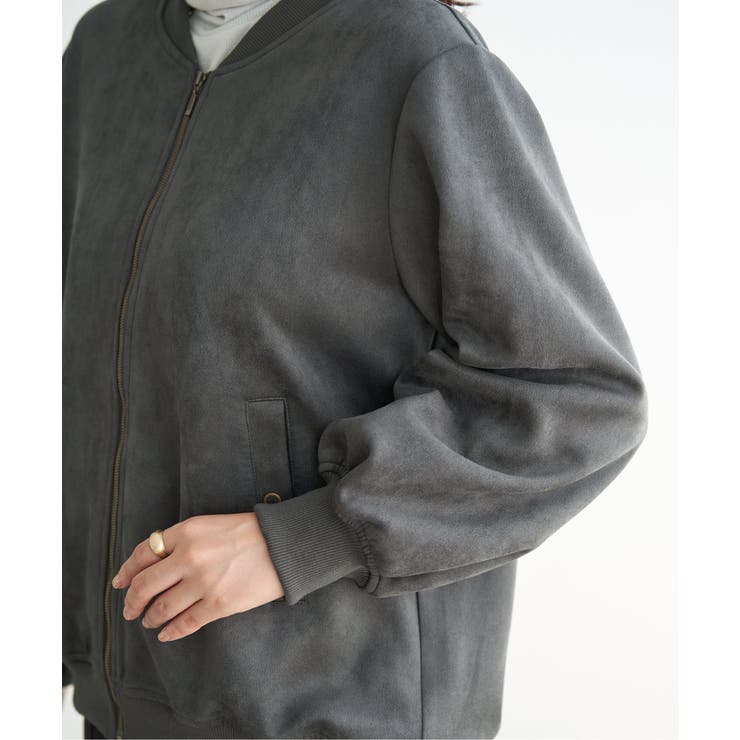 【雑誌InRed11月号掲載】フェイクスエードブルゾン | ikka  | 詳細画像32 