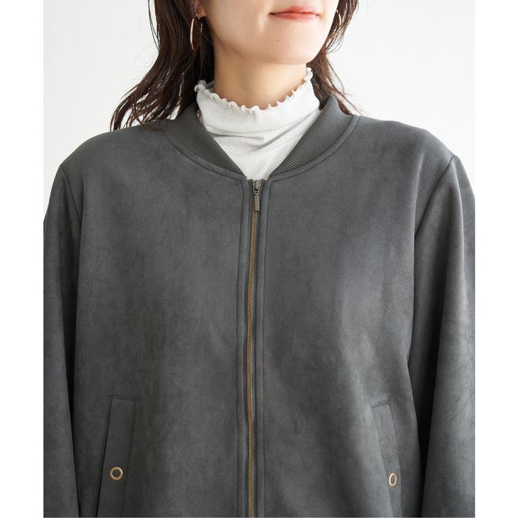 【雑誌InRed11月号掲載】フェイクスエードブルゾン | ikka  | 詳細画像35 