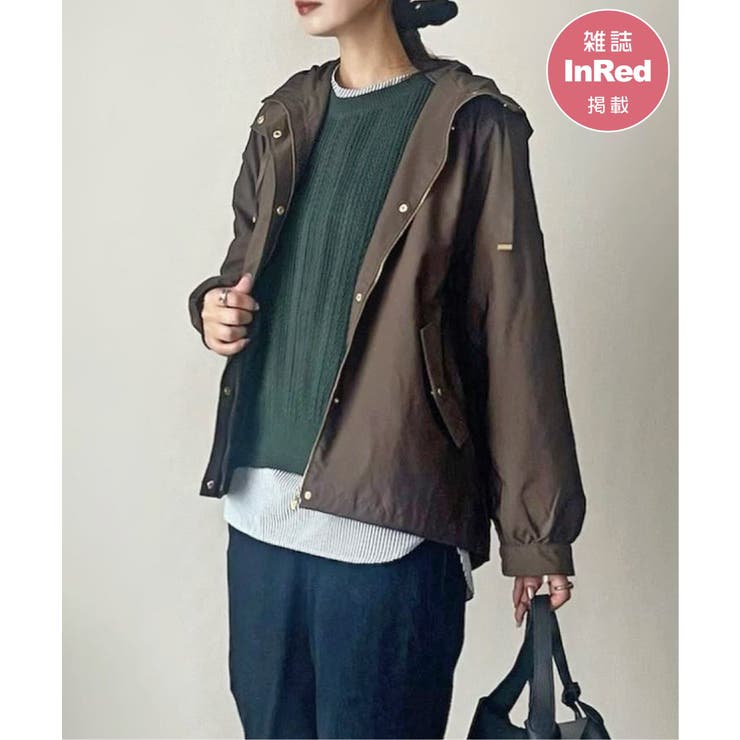 雑誌InRed11月号掲載】ピケライトマウンテンパーカ[品番：IKAW0022796