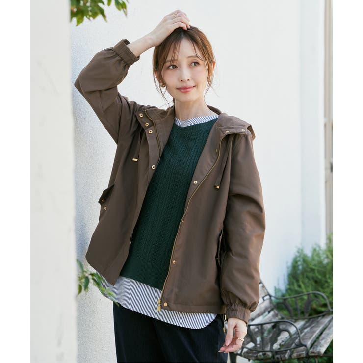 雑誌InRed11月号掲載】ピケライトマウンテンパーカ[品番：IKAW0022796