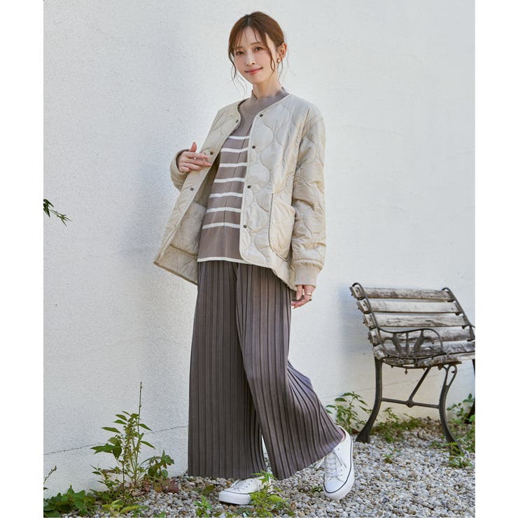 キルトファーリバーシブルブルゾン | ikka  | 詳細画像7 