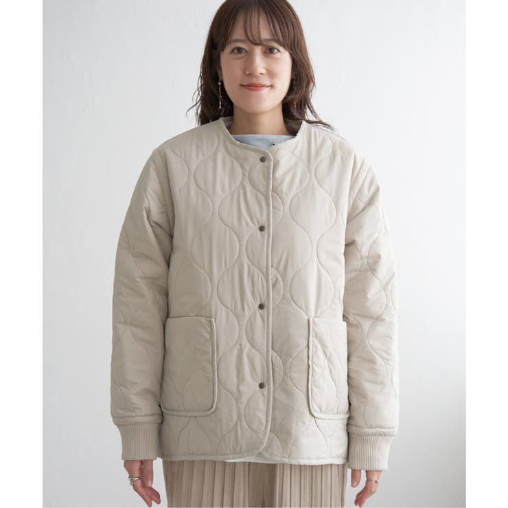 キルトファーリバーシブルブルゾン | ikka  | 詳細画像35 