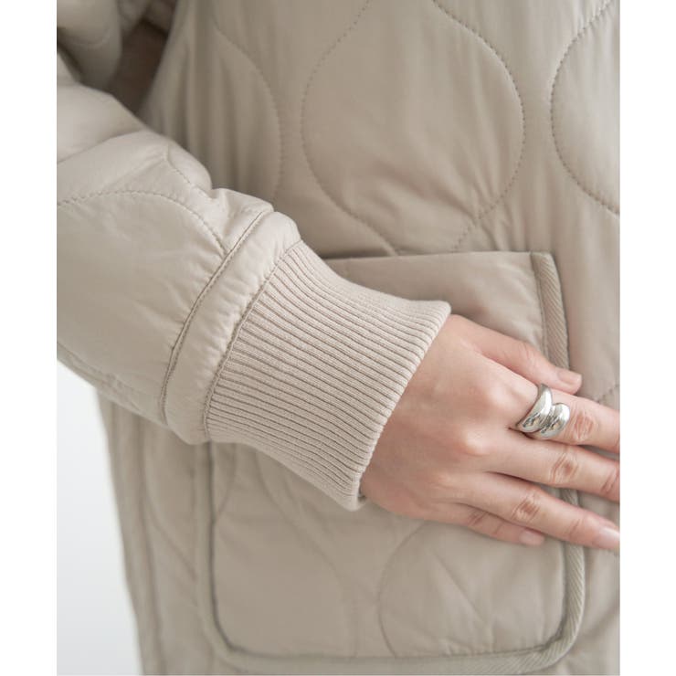 キルトファーリバーシブルブルゾン | ikka  | 詳細画像38 