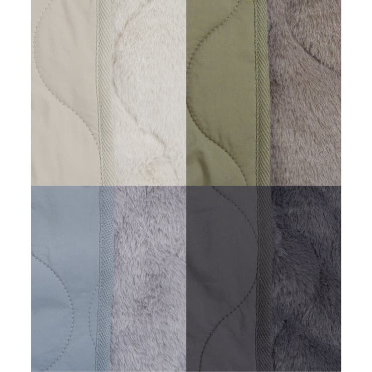 キルトファーリバーシブルブルゾン | ikka  | 詳細画像39 