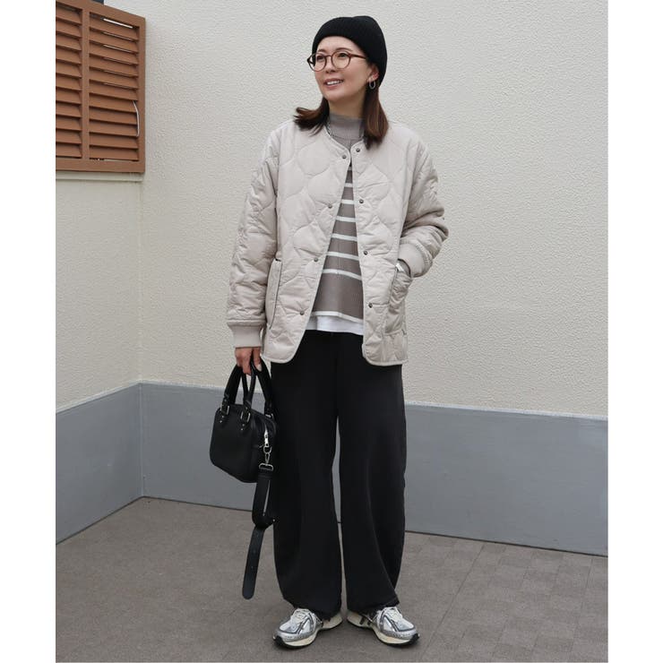 キルトファーリバーシブルブルゾン | ikka  | 詳細画像3 