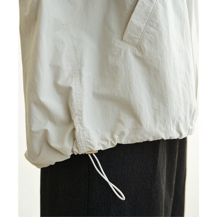 ミドル丈リブブルゾン | ikka  | 詳細画像29 