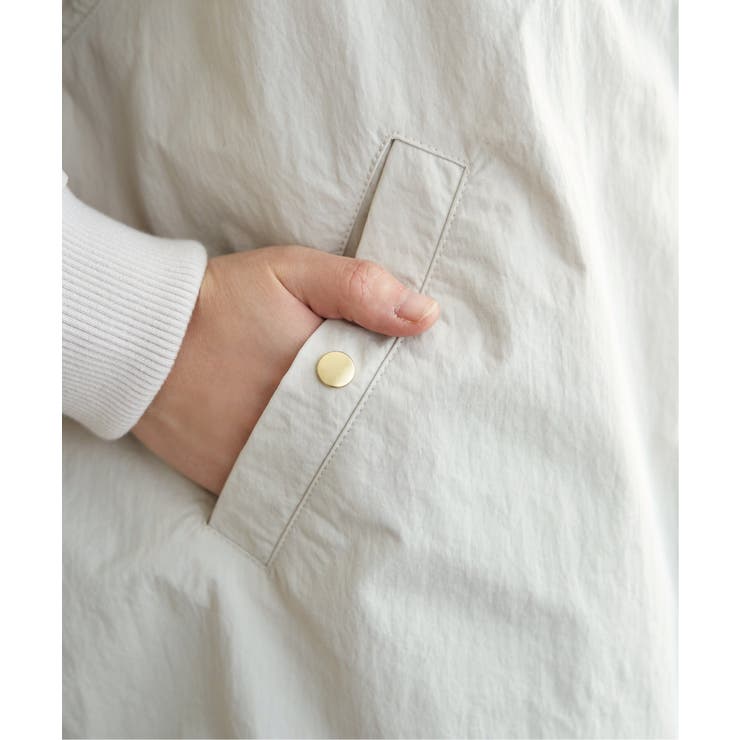 ミドル丈リブブルゾン | ikka  | 詳細画像30 