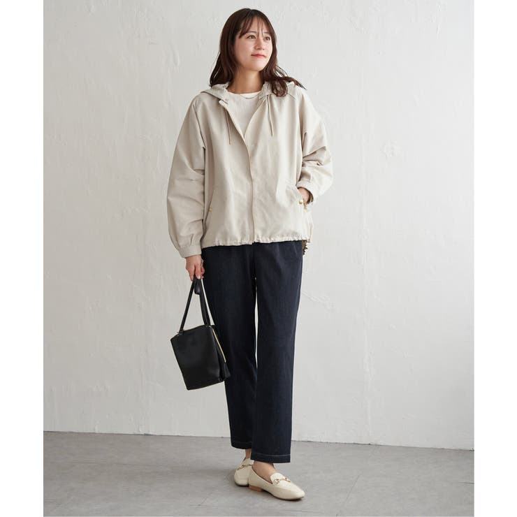 撥水花粉リリース2WAYマウンテンパーカー【親子コーデ】 | ikka  | 詳細画像13 