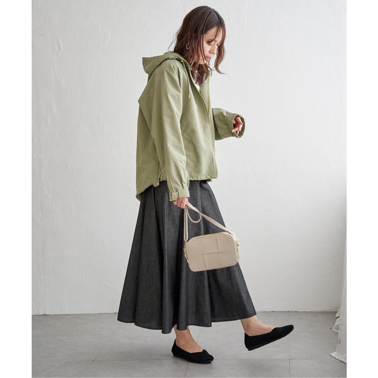 撥水花粉リリース2WAYマウンテンパーカー【親子コーデ】 | ikka  | 詳細画像18 