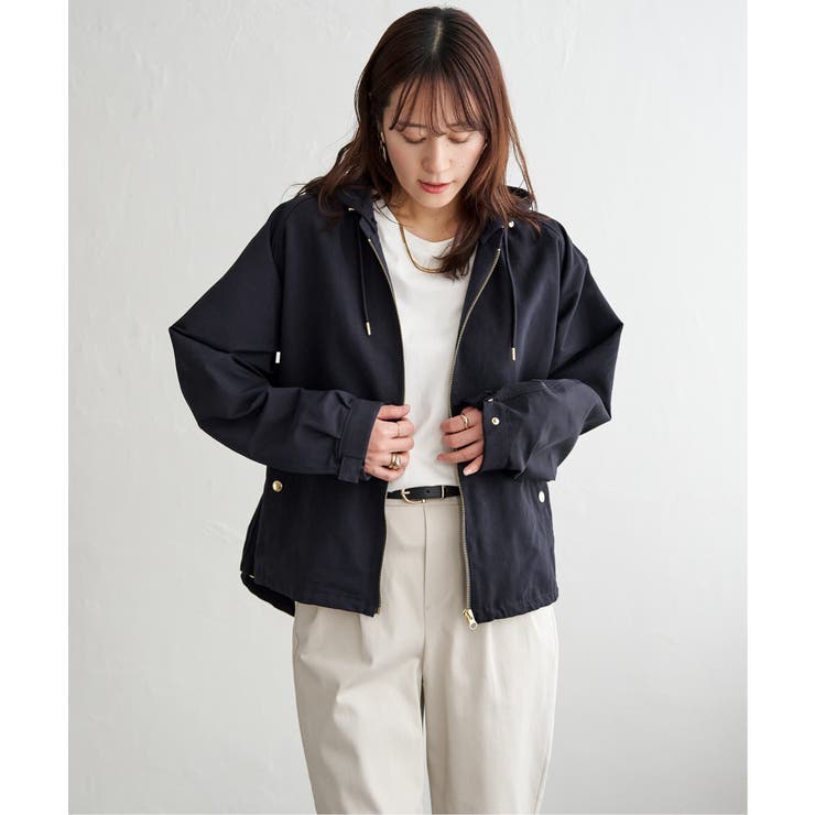 撥水花粉リリース2WAYマウンテンパーカー【親子コーデ】 | ikka  | 詳細画像23 