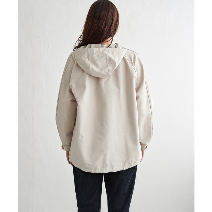 撥水花粉リリース2WAYマウンテンパーカー【親子コーデ】 | ikka  | 詳細画像28 