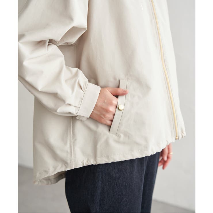 撥水花粉リリース2WAYマウンテンパーカー【親子コーデ】 | ikka  | 詳細画像34 