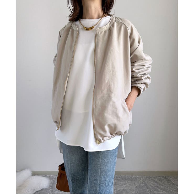 撥水花粉リリース2WAYマウンテンパーカー【親子コーデ】 | ikka  | 詳細画像2 