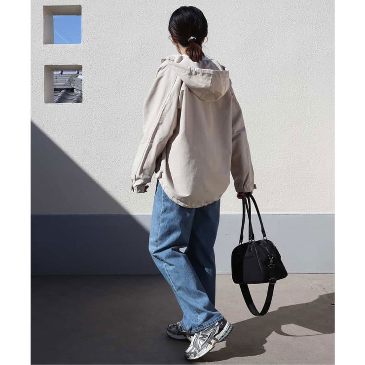 撥水花粉リリース2WAYマウンテンパーカー【親子コーデ】 | ikka  | 詳細画像3 