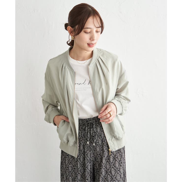 シアーリブブルゾン | ikka  | 詳細画像10 