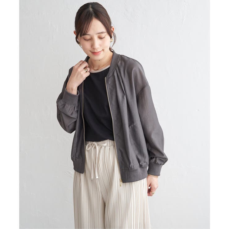 シアーリブブルゾン | ikka  | 詳細画像17 