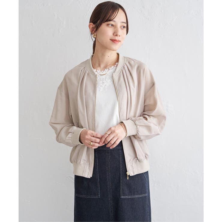 シアーリブブルゾン | ikka  | 詳細画像20 