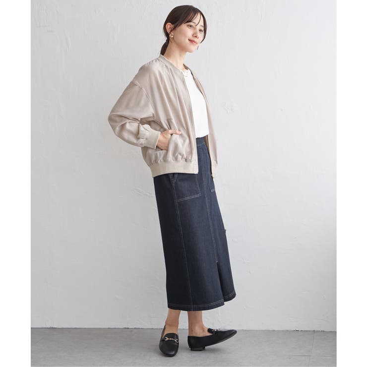 シアーリブブルゾン | ikka  | 詳細画像23 