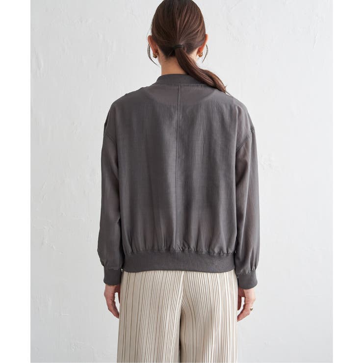 シアーリブブルゾン | ikka  | 詳細画像29 