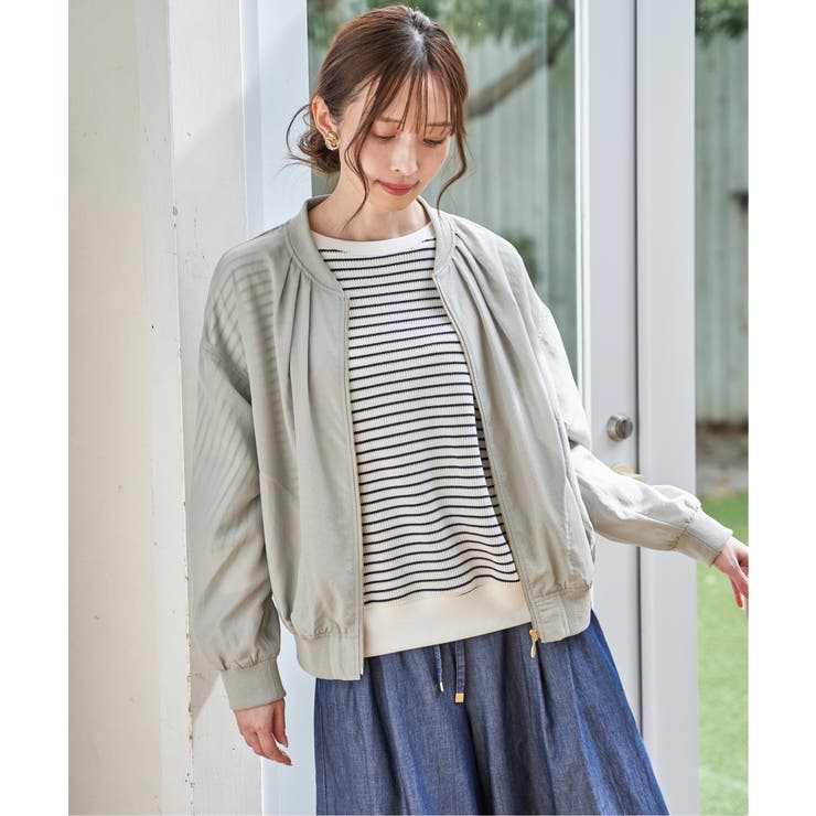 シアーリブブルゾン | ikka  | 詳細画像2 