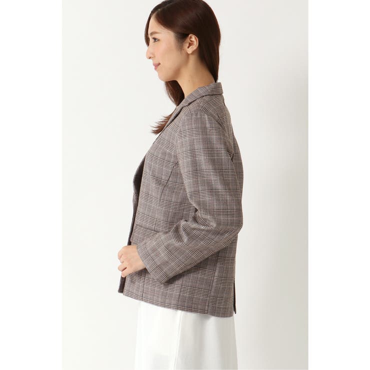 チェックジャケット[品番：IKAW0005724]｜ikka （イッカ）のレディース
