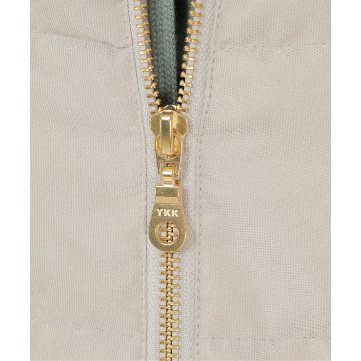 細コールフェイクダウンベスト | ikka  | 詳細画像9 