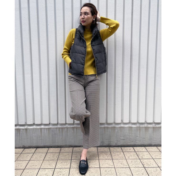 細コールフェイクダウンベスト | ikka  | 詳細画像17 