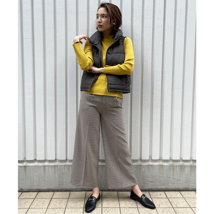 細コールフェイクダウンベスト | ikka  | 詳細画像18 