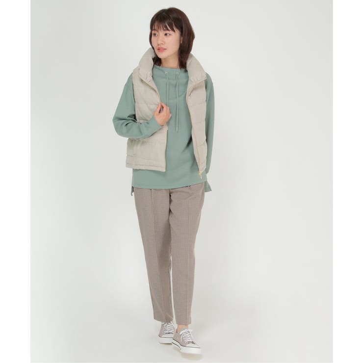 細コールフェイクダウンベスト | ikka  | 詳細画像20 