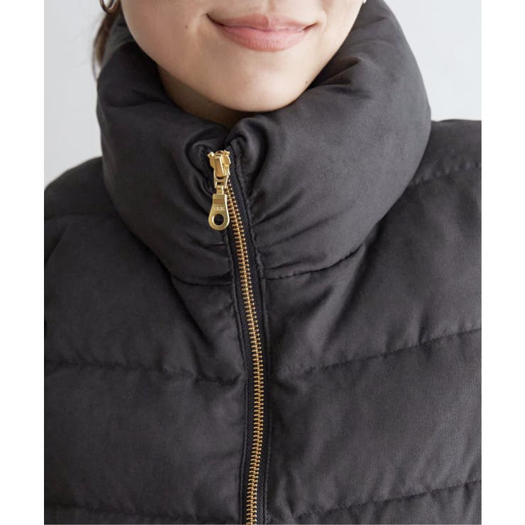 細コールボリューム襟ベスト | ikka  | 詳細画像9 