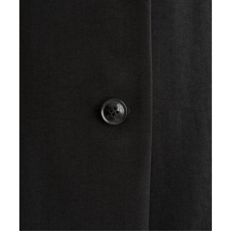 ノーカラーサイドスリットジレ | ikka  | 詳細画像21 