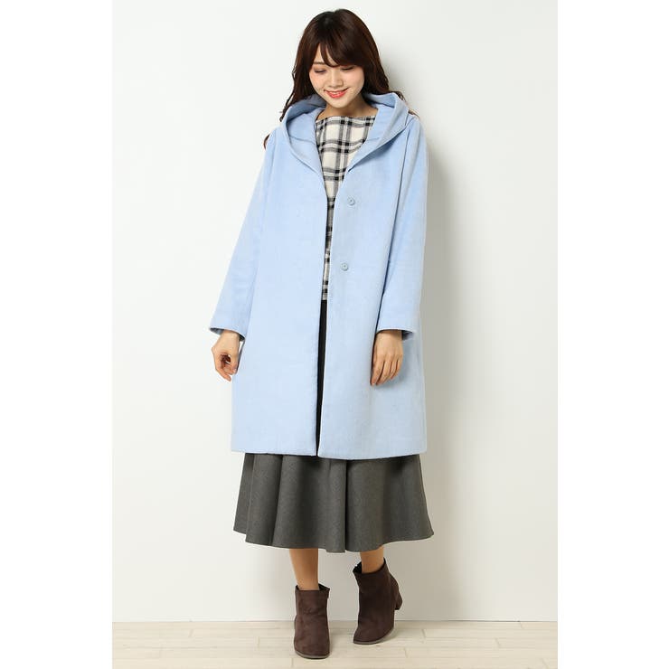 フード脱着ロングコート 品番 Ikaw Ikka イッカ のレディースファッション通販 Shoplist ショップリスト