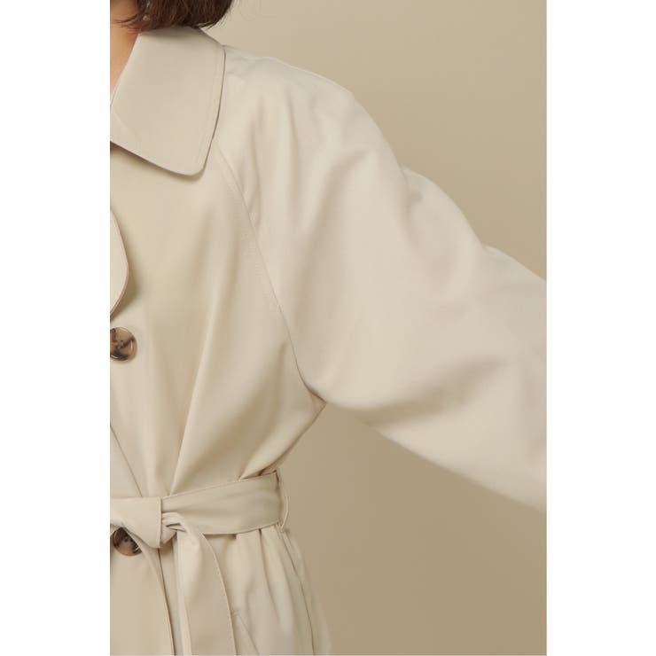 袖ボリュームトレンチコート[品番：IKAW0007101]｜ikka （イッカ）の