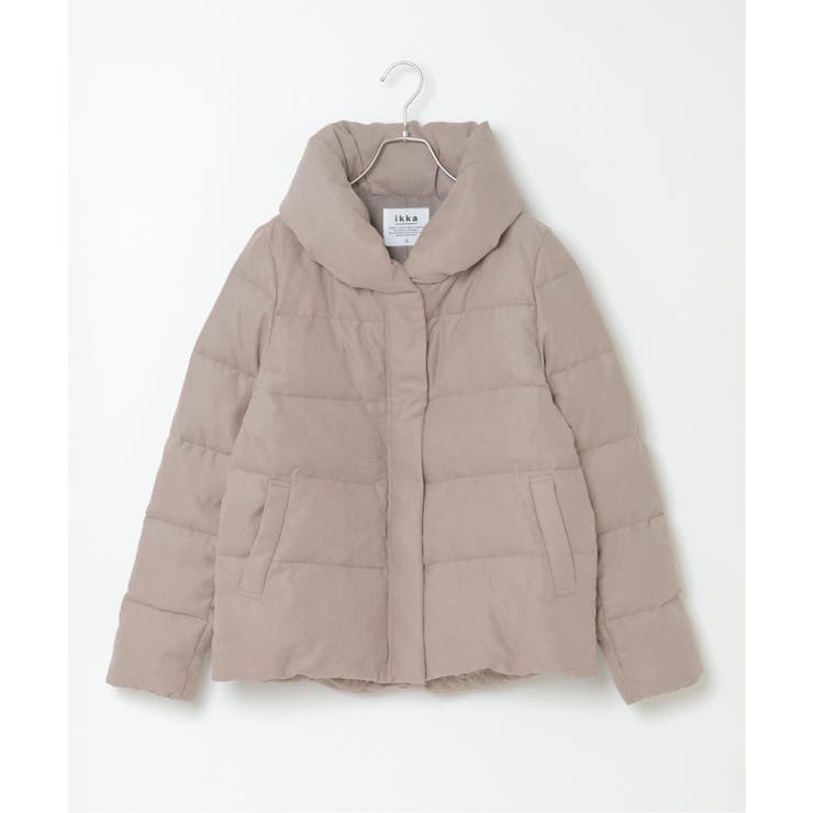 細コールボリューム襟ダウンジャケット | ikka  | 詳細画像12 