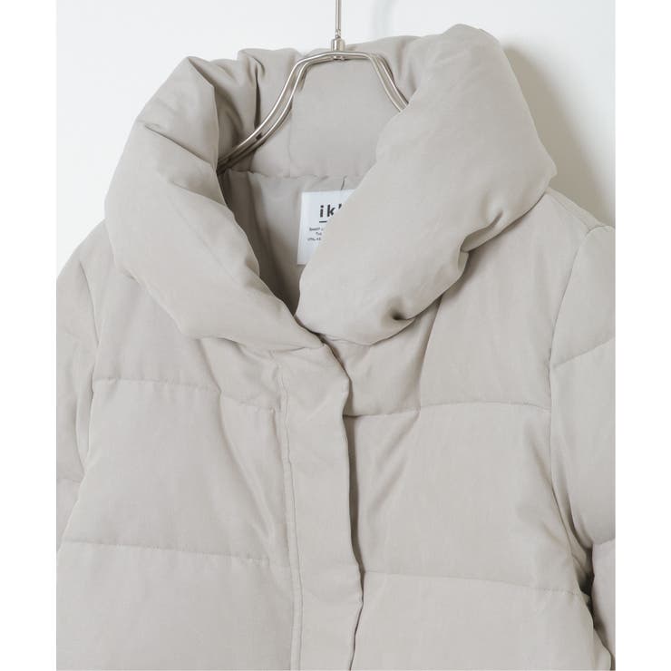 細コールボリューム襟ダウンジャケット | ikka  | 詳細画像6 